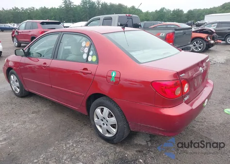 2007 Toyota Corolla Le из США, поврежденный, VIN 2T1BR32E77C741903